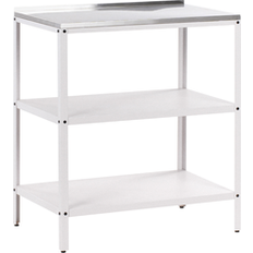 Steel Outdoor Garden Island Shelves 80 x 50 x 92 cm