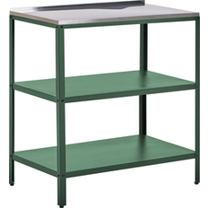 Steel Outdoor Garden Island Shelves 80 x 50 x 92 cm