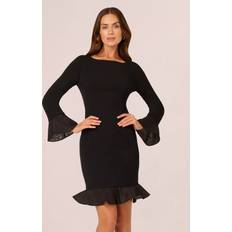 Adrianna Papell Kurzes Kleid - Schwarz