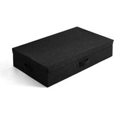 Dunelm Fabric Underbed Black Storage Box