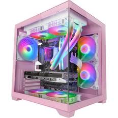 Mars Gaming ATX Semi-Tower Computer Case MCVIEW2P