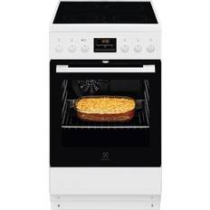 Electrolux Glaskeramiske komfurer på tilbud Electrolux LKR540403W Hvid