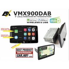 Esx VMX900DAB 1-Din Autoradio Media Moniceiver 9 in