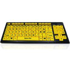 Ceratech Accuratus Monster 2 USB High Visibility Visual Impairment Keyboard