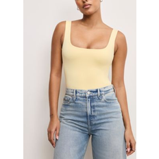 Women - Yellow Shapewear & Under Garments Good American Modern Tank Scuba Bodysuit