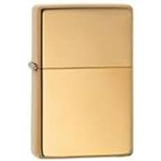 Zippo Bensin Tändare Zippo Vintage Mässing Polerad 1937