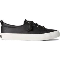 Sperry Sneakers Sperry Women's Crest Vibe Leather Sneakers Black Black