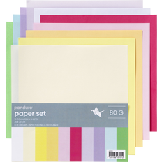 Panduro Hobby Papirkit 20x20 cm Pastel 80 g