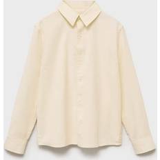 Yellow Shirts Mango Cotton Linen Shirt - Pastel Yellow
