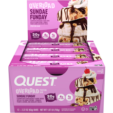 Quest Nutrition Overload Bar 12 Bars Sundae Funday 12 pcs