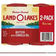 Butters Land O Lakes Butter with Canola Oil 15 oz 2 pcs 15oz 2pcs