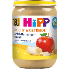Hipp Økologisk Frugt og Müsli med Æble-banan 6 x 190.0 g 190g