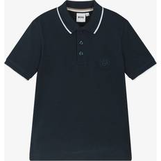 Knappar Pikétröjor BOSS Polo - Marinblå
