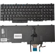 Dell Latitude E5550 E5570 5580 5590 English Backlit Keyboard 0FP37Y