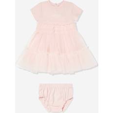 Pink Dresses Guess Baby Girls Jersey & Tulle Dress - Pink