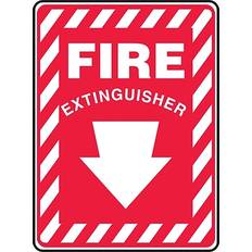 Fire Safety Accuform 14 x 10 Plastic Fire Safety Sign MFXG908VP