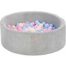 PQP Bollhav 200 Bollar Cordu Roy 90 Cm Grå/Vit