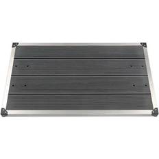 Docce Piatto Doccia Da Esterno WPC Acciaio Inox 110 x 62 cm Grigio