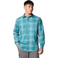 Columbia Silver Ridge Utility Lite Plaid L/S Skjorte Herrer - Turkis