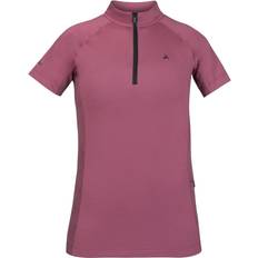 Shires Aubrion React Womens Short Sleeve Base Layers - Mauve