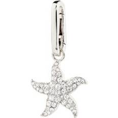 Sølvbelagt Charms & Vedhæng Pilgrim Charm Starfish Pendant - Sølvbelagt