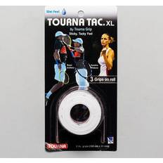 Overgrips Tourna TAC Overgrips 3 Pack Tennis Overgrips White