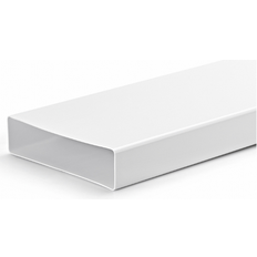 Vita Kamintillbehör Silverline Pvc Fladkanal