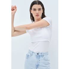 Maternity & Nursing H&M White MAMA Ribbed Nursing Top XS