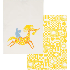 Moomin Arabia Party Kitchen Towel Yellow, Multicolour (70x50cm)