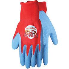 Work Gloves Midwest Quality Glove Nickelodeon Kids Polyester Gardening Gloves - Red