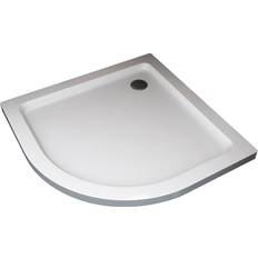 Docce Piatto Doccia Ribassato Semicircolare In Abs H 5cm Con Piletta Inclusa 80x80