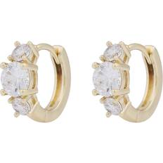 Snö of Sweden Smycken Snö of Sweden Jen Stone Ring Earrings - Gold