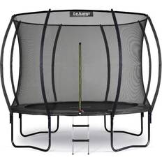 Trampolines Lejump Trampoline 10FT 305cm Recreational Big Trampoline with Enclosure Net and Ladder