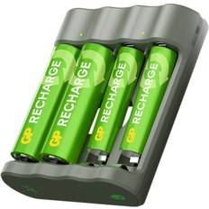 GP Battery Pack Charger NiMH AAA AA