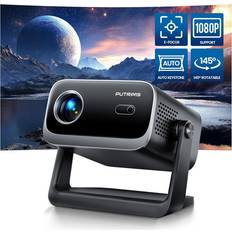 Projecteurs Mini Vidéoprojecteur Auto 1080P Wifi Bluetooth