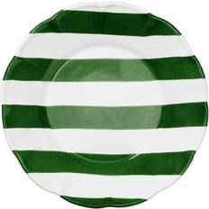 Køkkentilbehør Pick A Poppy Middagstallerken Stripe 28 Cm Grøn Flad tallerken