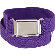 Kids' Adjustable Elastic Belt with Magnetic Buckle - Purple