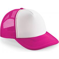 Vintage Snapback Trucker - Fuchsia/White