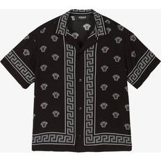 Versace Medusa Bandana Shirt - Black
