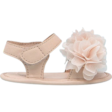 Shein InfantToddler Apricot Color Floral Decor Casual Sandals