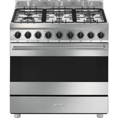 Fornelli a gas Smeg Cucina B91GMX2 Acciaio inossidabile