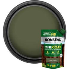 Ronseal One Coat Shed and Fence Refill Pouch 950ml in Forest Green Wood Protection Green