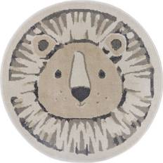 Hanse Home Adventures Children Grey Rug Round 140 cm