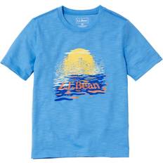 L.L.Bean Kids' Graphic Tee Glow-in-the-Dark Cool - Blue Scenic