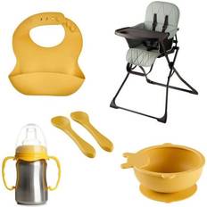 Thermobaby Tillbehör Thermobaby Pack Chaise Haute Pliable Kit Repas Complet Et Design