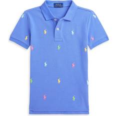 Children's Clothing Polo Ralph Lauren Boy's Embroidered Pony Shirt - Scottsdale Blue