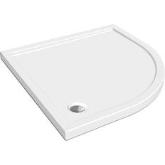 Piatti Doccia Piatto Doccia Ribassato 80x80 cm Resina H3.5 cm Monaco Bianco