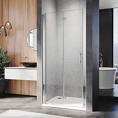 Elegant 700mm Bifold Shower Door Glass Shower Enclosure