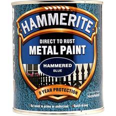 Hammerite Blue Paint Hammerite Metal Paint Hammered 750ml Blue Metal Paint Blue 0.75L
