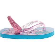 Flip Flops Children's Shoes Disney Toddler Girls Stitch And Angels Flip Flops - Blue